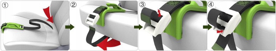 ADAPTER DO PASÓW DLA KOBIET W CIĄŻY PAS BEZPIECZEŃSTWA UNIWERSALNY SMART Marka InSafe