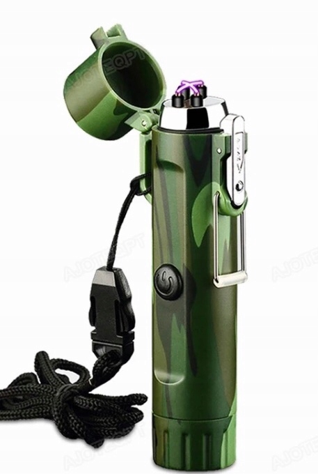 

Zapalniczka Plazmowa Usb Survival Latarka Kompas