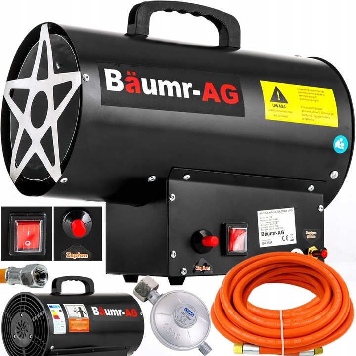 Nagrzewnica gazowa Baumr-Ag 25 kW