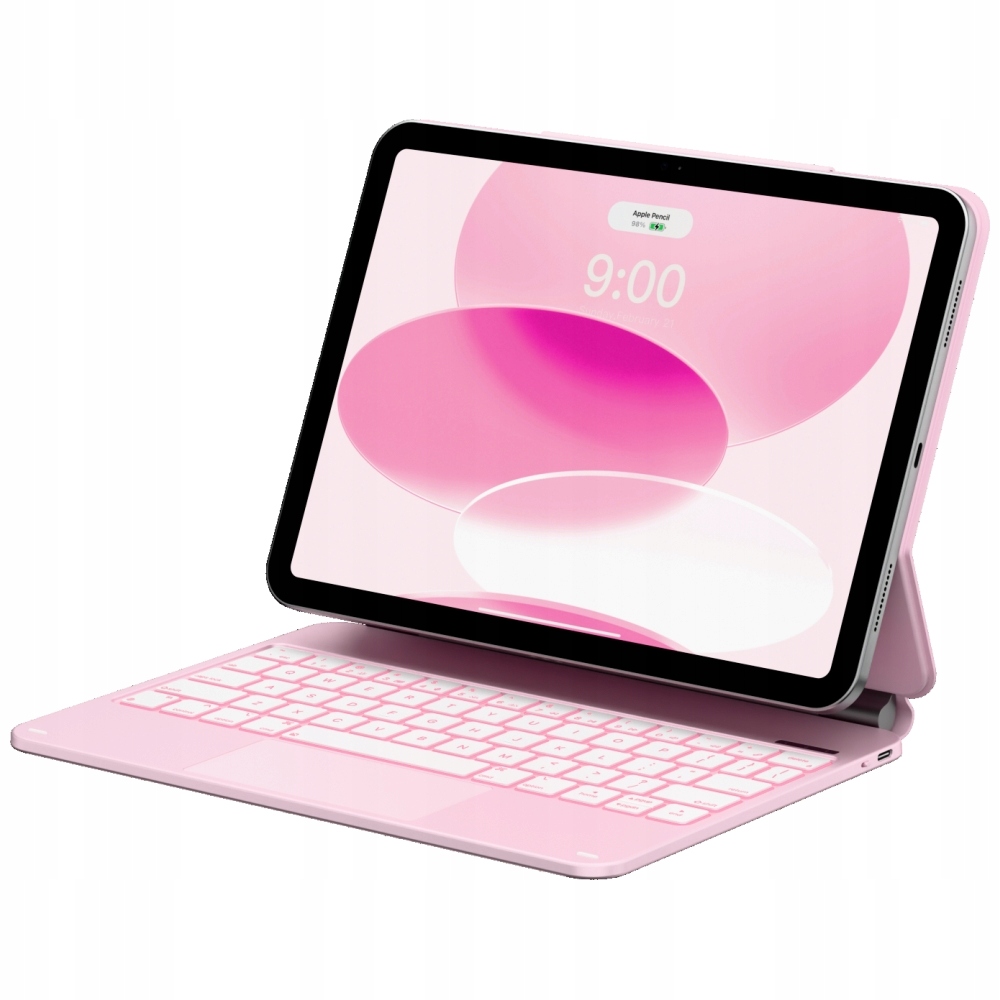 Puzdro typu Edge s klávesnicou pre iPad 11" (A16) 2025 iPad 10.9" 2022 ro