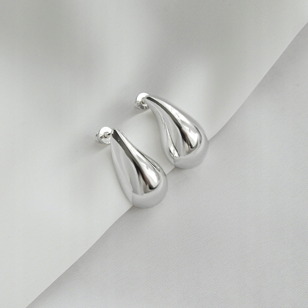 Náušnice stříbrné slzy s tyčinkami