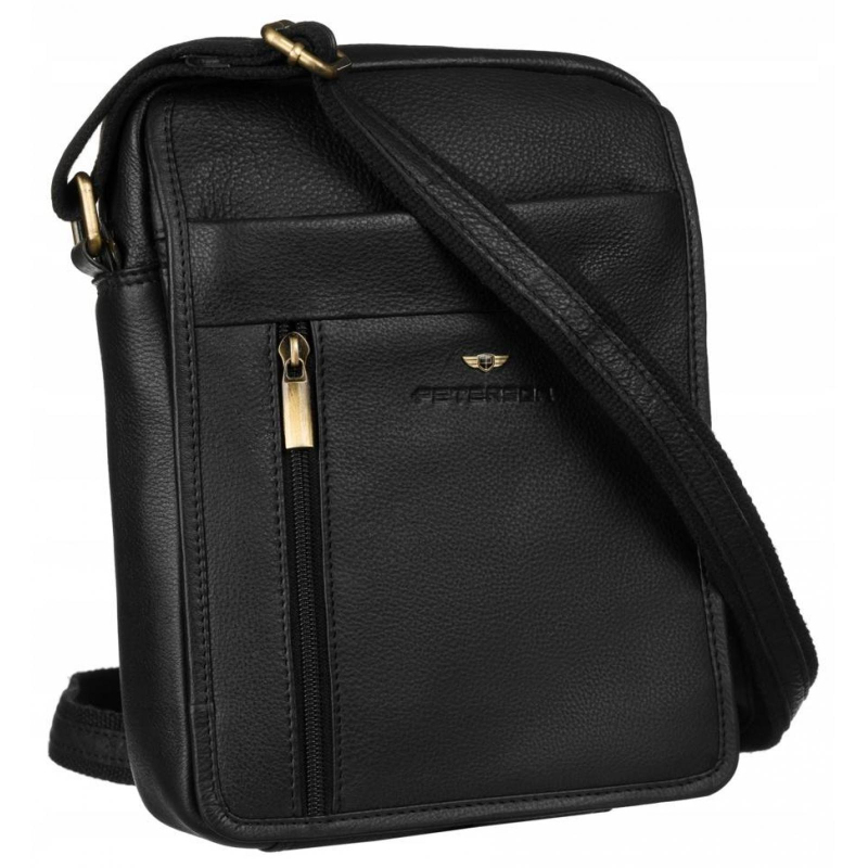 Pánská taška crossbody Peterson PTN-502-NDM černá