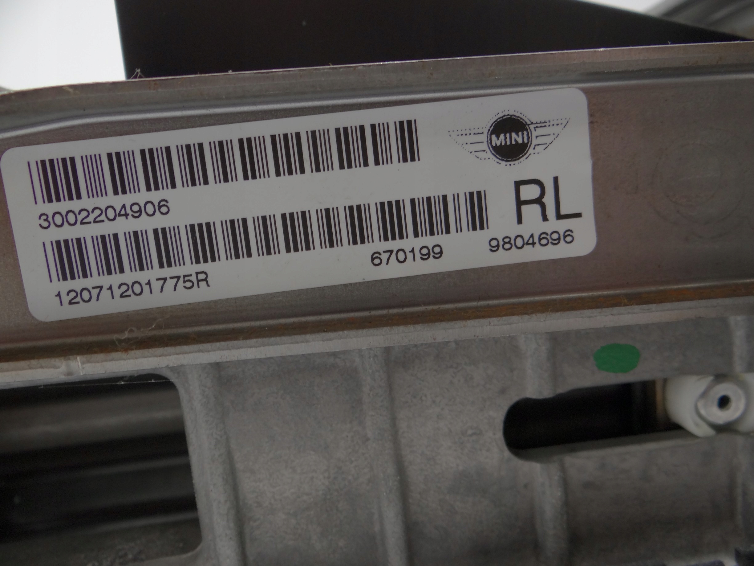 steering wheel rod blocking MINI COUNTRYMAN R60