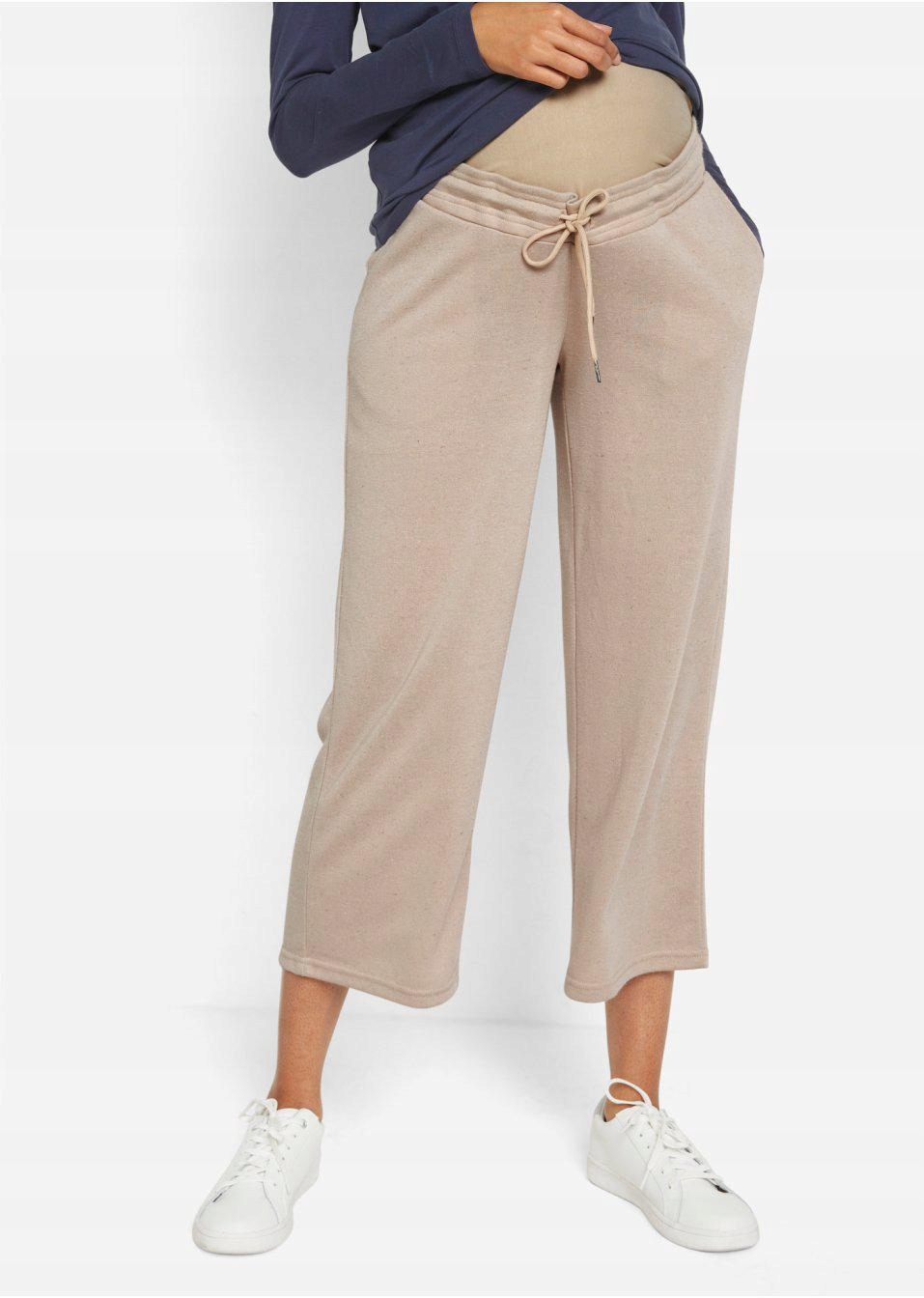 BONPRIX _DYI 3KA SPODNIE DRESOWE CIĄŻOWE _/ 44 Rozmiar 44