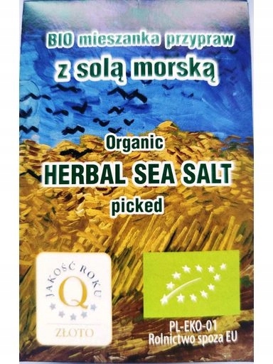 Levně 8 x Royal Brand mořská bylinná sůl Bio 10G s přírodním jódem