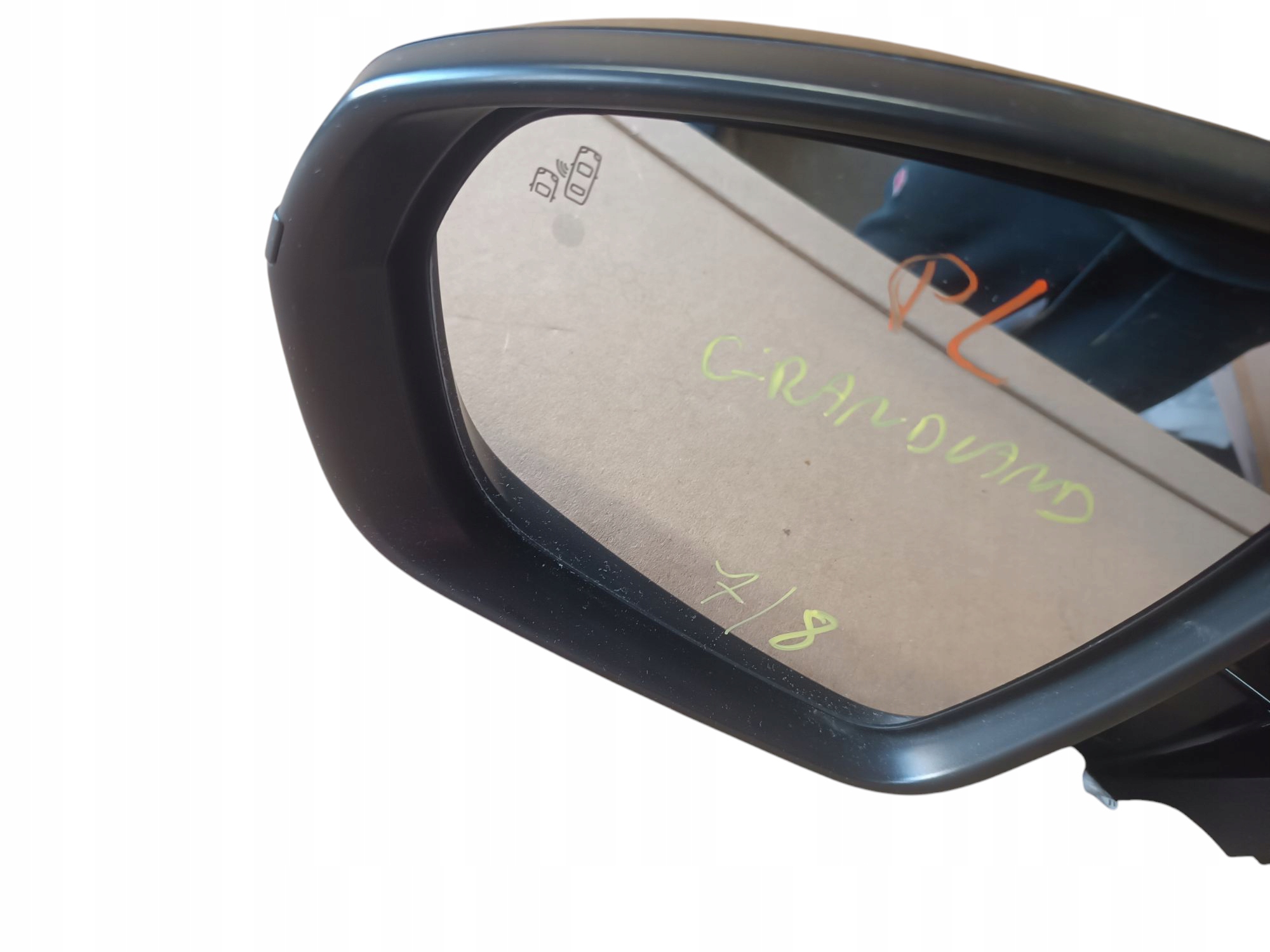 left mirror 7/8 15 vertical ASYSTENT OPEL GRANDLAND X EUROPA