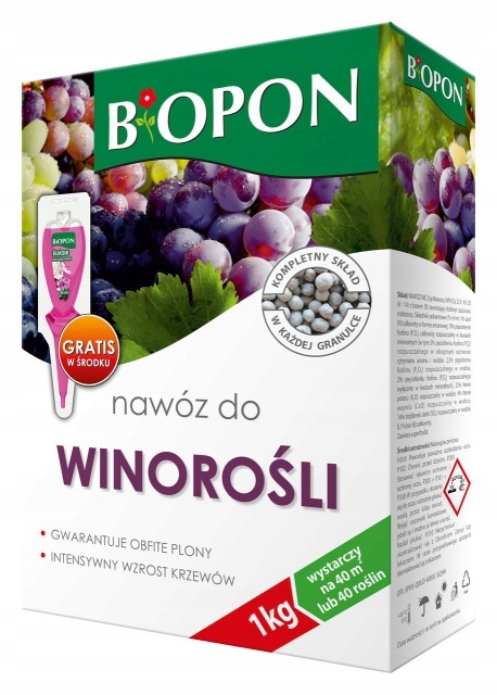 

Nawóz do winorośli 1 kg Bopon