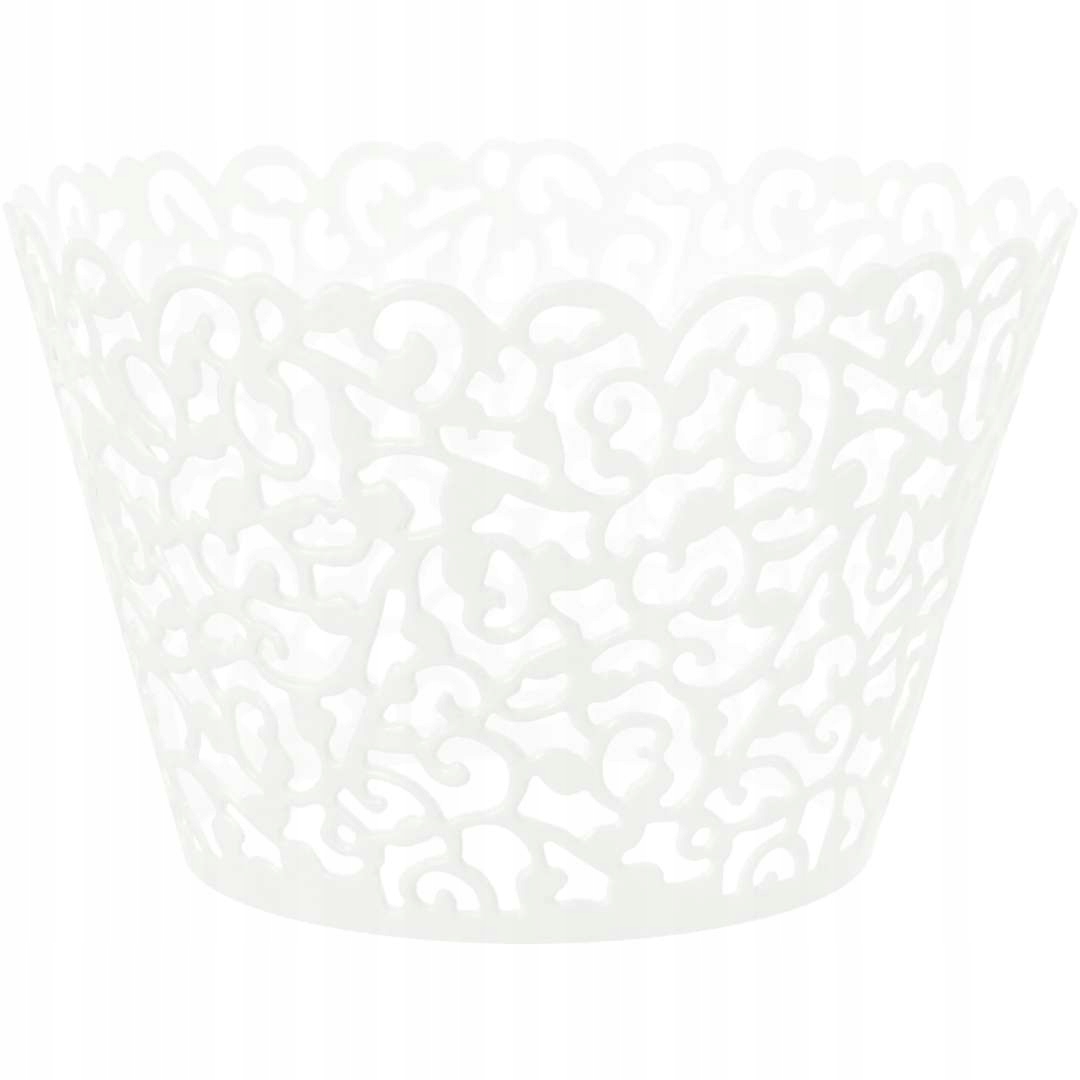 

Papilotki na Muffinki foremki Ażurowe koronka x10