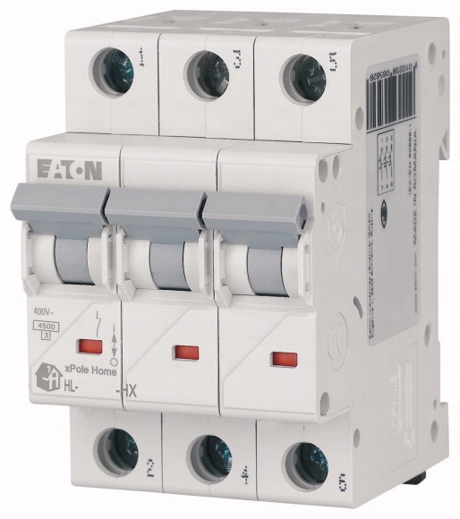 Eaton Nadproudový spínač 3P B 40A 6kA Ac 194885
