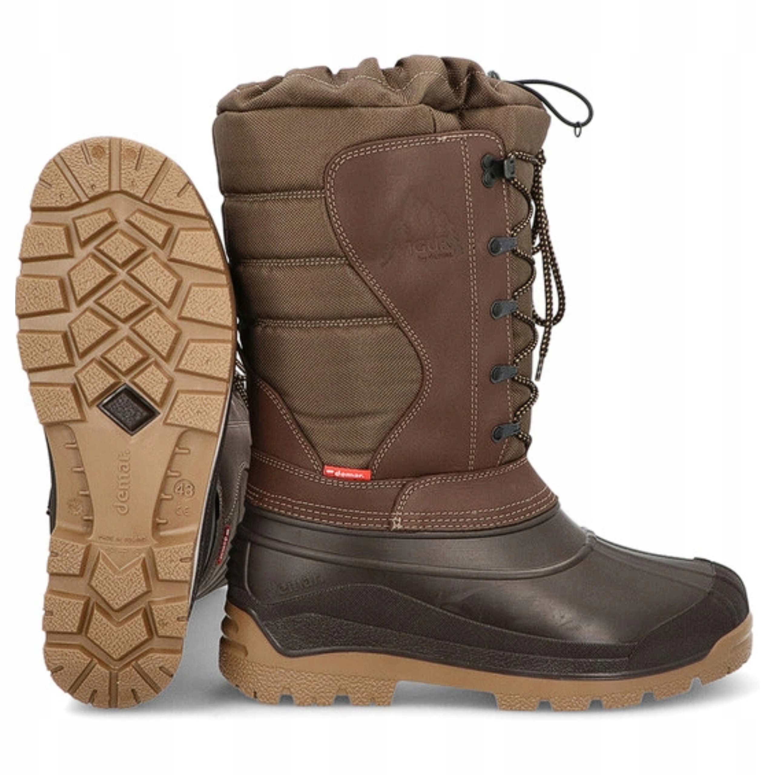 Zateplené zimní teplé sněhule na chladné dny, polokošile Demar Vigur 45