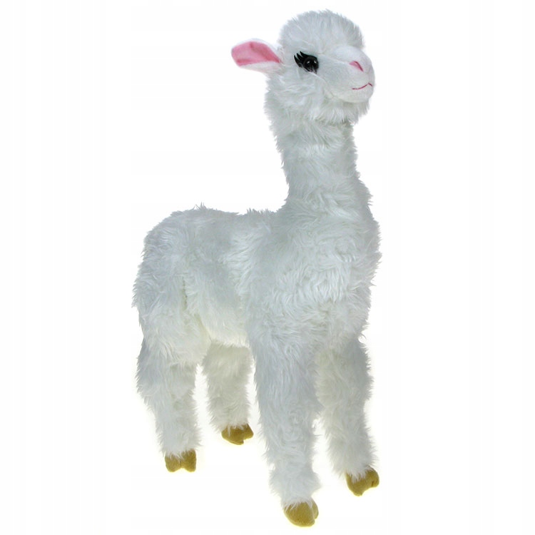 

Zoo: Maskotka duża puchata stojąca Lama 58cm 16528