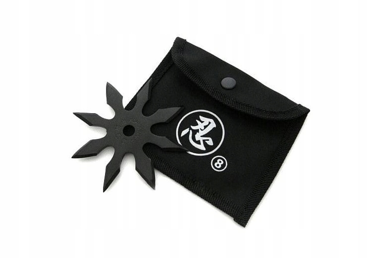 Gwiazdka Nóż Shuriken 8 Noże Do Rzucania N404