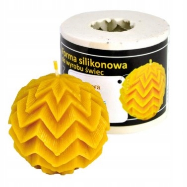 Silikonová forma na svíčky Pohádková koule 5,5 cm