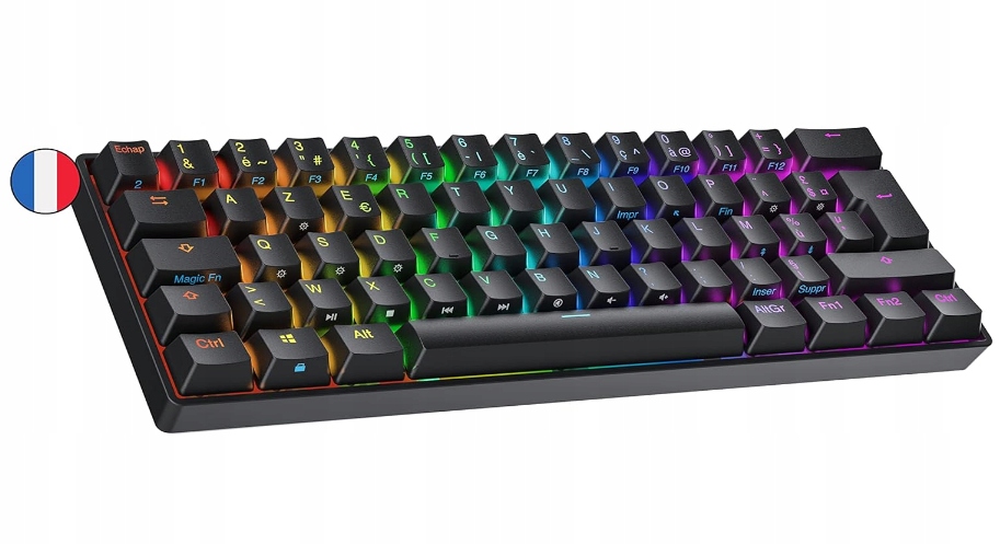 Mechanická klávesnice pro hry Ranked N60 Nova 60%