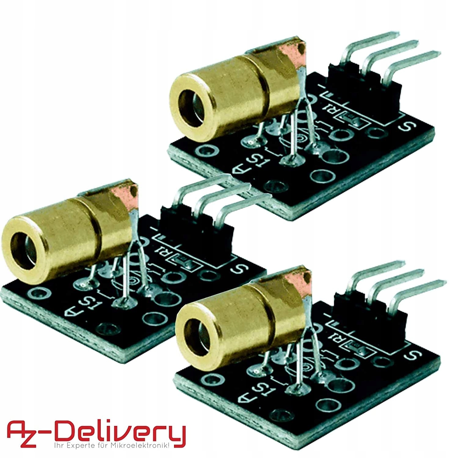 

3XModuł diody laserowej 650nm 5mW 5V laser KY-008