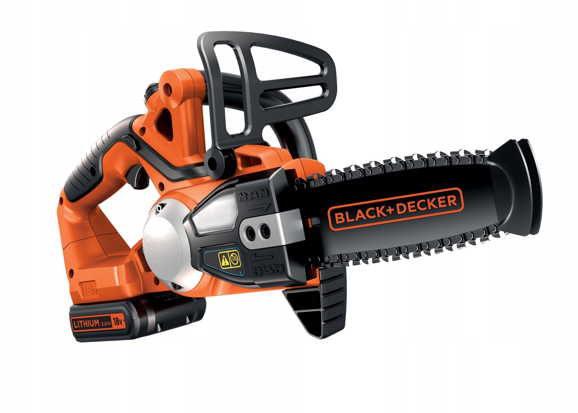 Akumulátorová řetězová pila 18V Black+Decker GKC1820L20-QW 20 cm Set