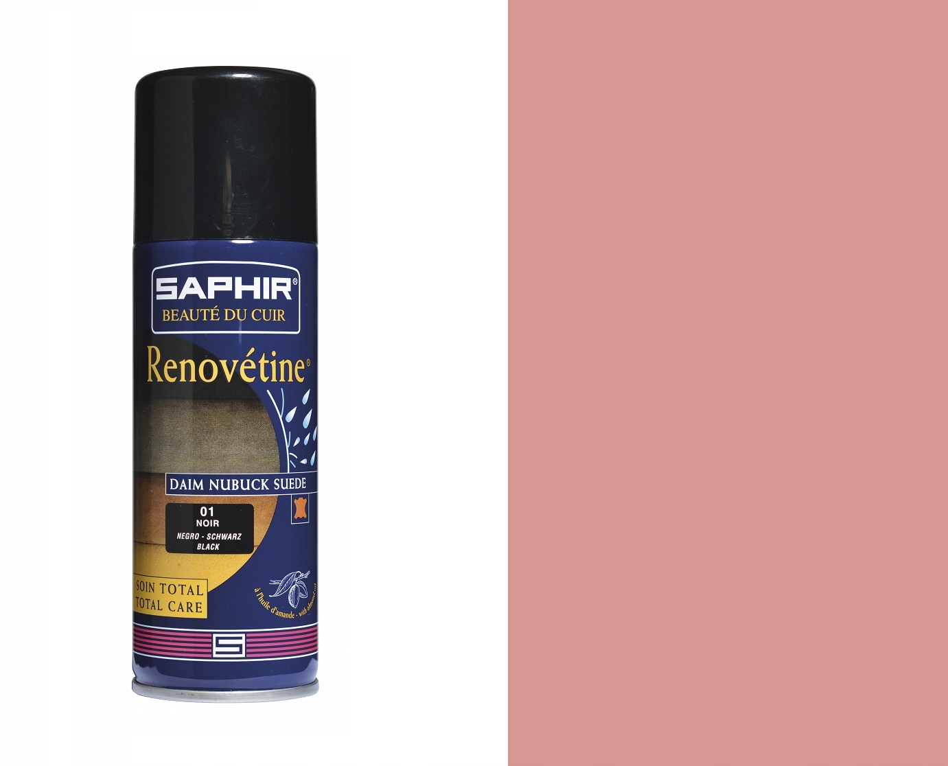 

Różowa Farba Renovator Koloru Saphir Zamsz 200 ml