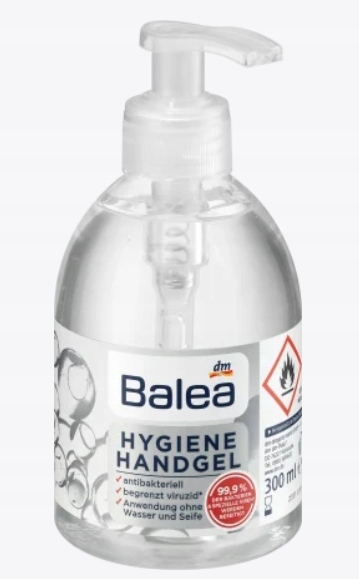 

Balea, Żel do higieny rąk, 300 ml