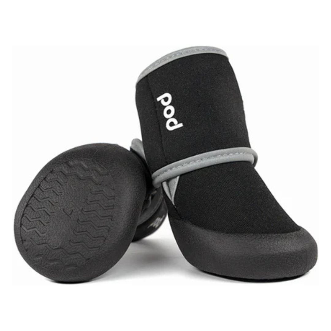 Wodoodporne odblaskowe buty sportowe dla psa Pod Pro czarne 4 szt. Xs 3.2cm