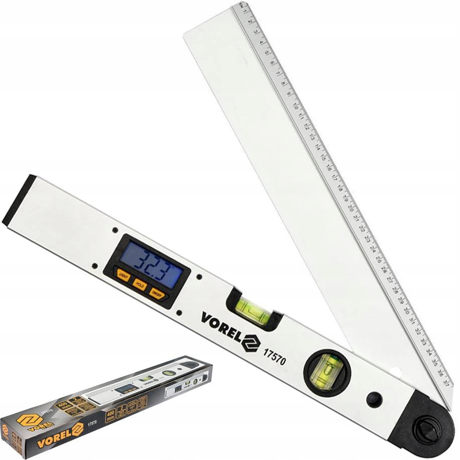 Vorel Kątomierz Elektroniczny Z Poziomnicą 17570