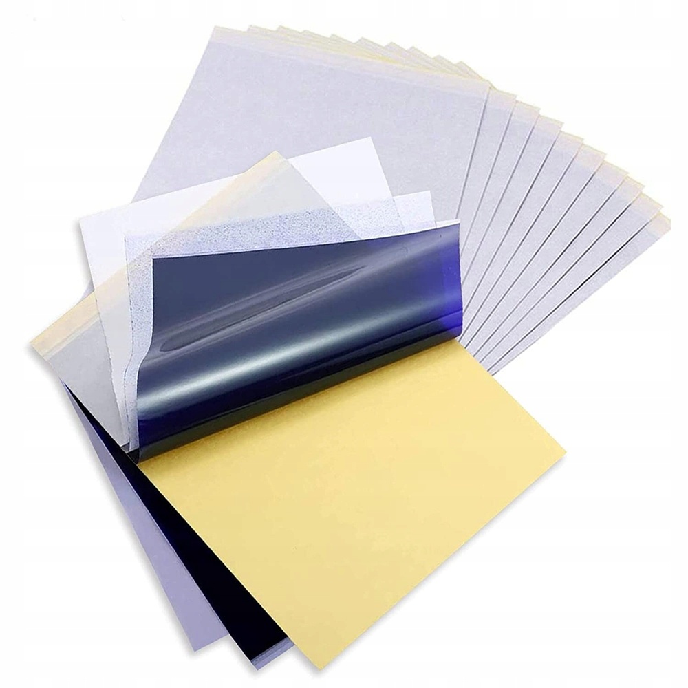 Epik 90 kusů na tetování transferového papíru A4 termální pauzovací papír do tiskárny