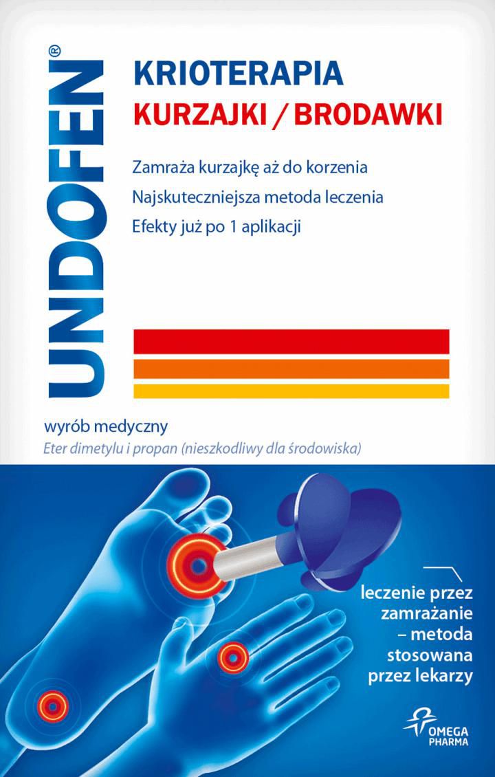 Undofen Kryoterapie Na Kuří Oka A Bradavice 50 ML