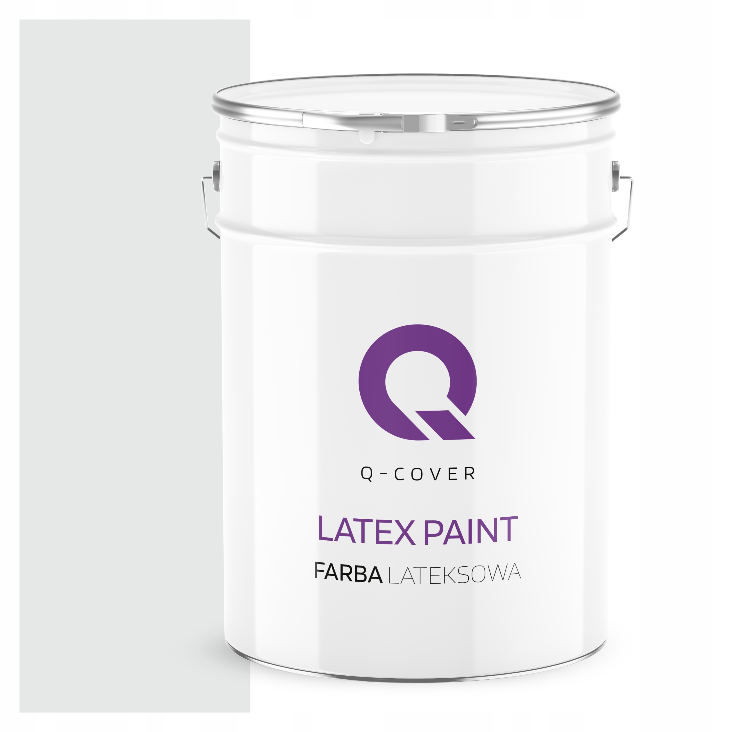 Barva Matná 10L Bílá Zlomená Do Šedé Platinové Barvy H0013