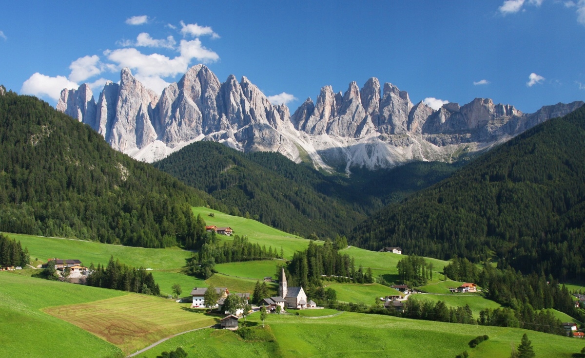 

Tapeta flizelinowa Włoskie Dolomity - 416x254