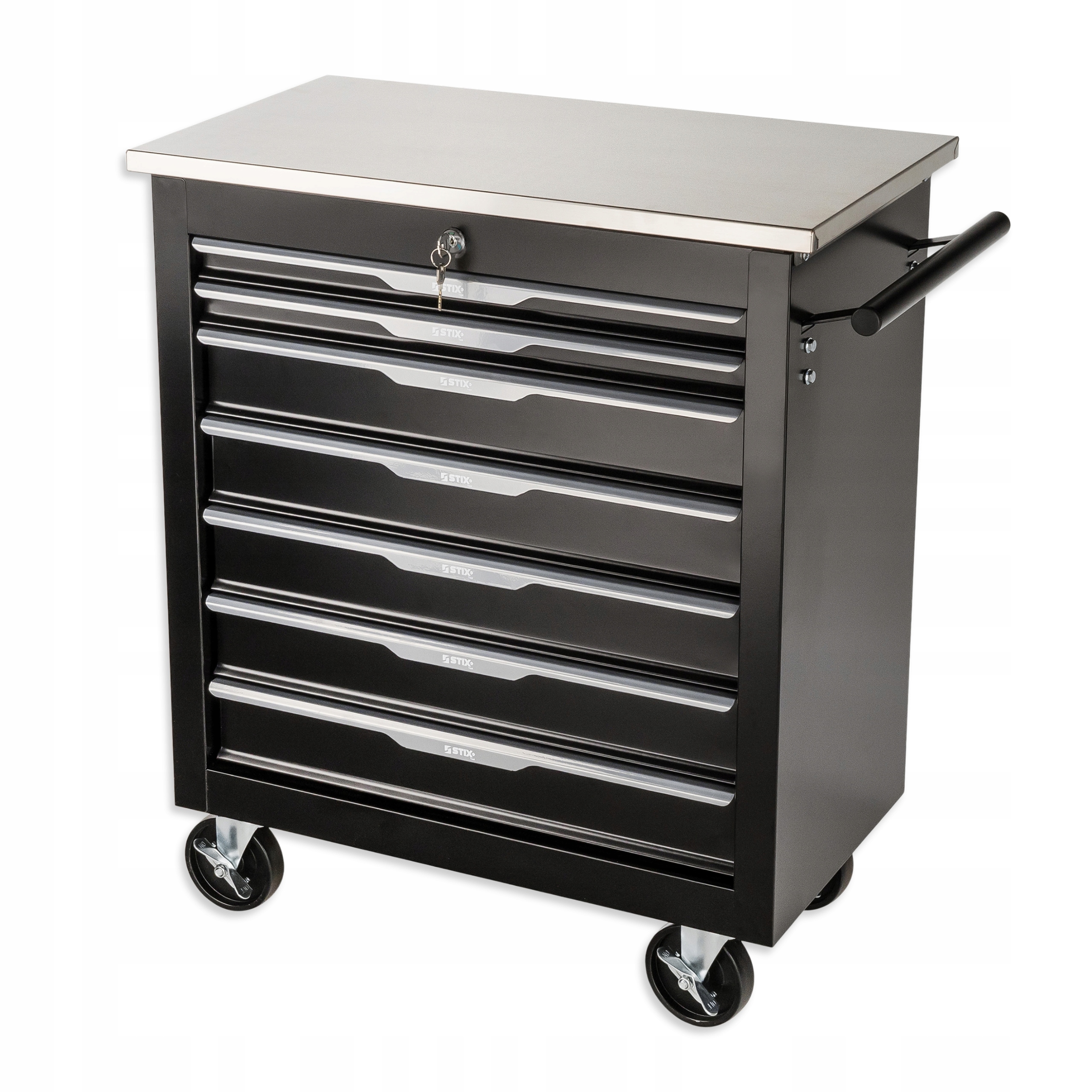 Dílenská Skříňka Servisní Vozík Na Nářadí Stix 7 Zásuvek GarageGo P7