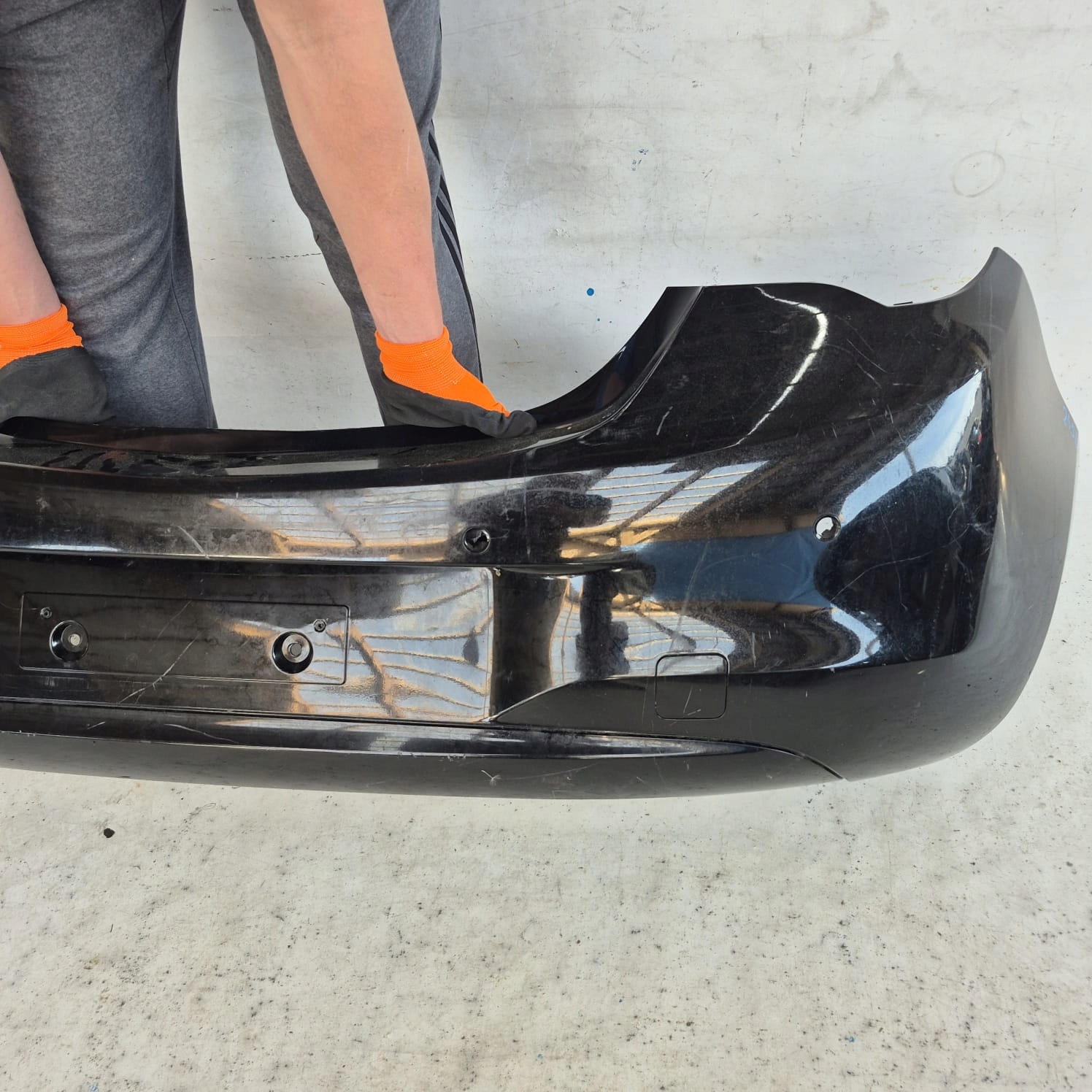 OPEL CORSA E 14-> bumper rear part rear PDC