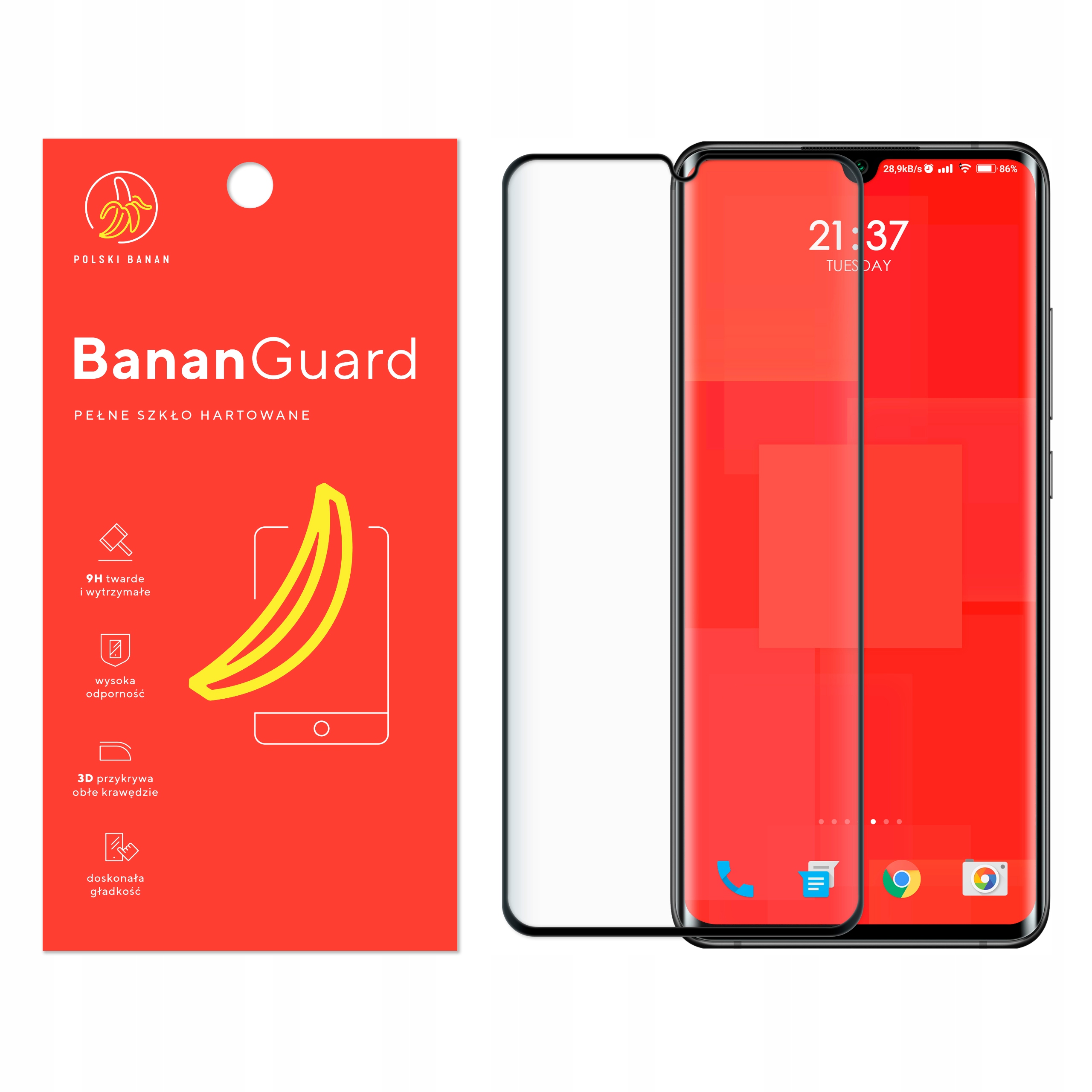 

Szkło Hartowane 3D do Xiaomi Mi Note 10 Lite
