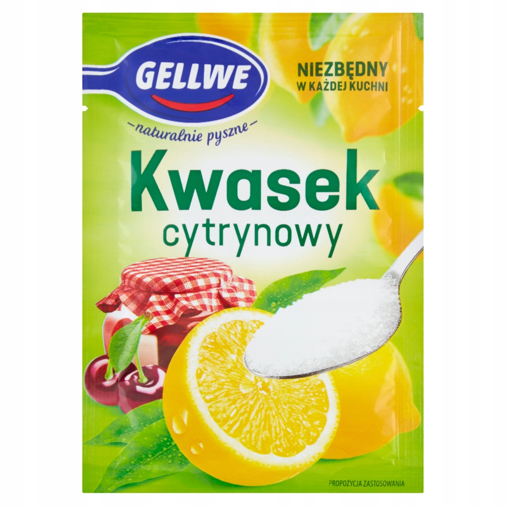 25 x Gellwe Kyselina citrónová 20 g