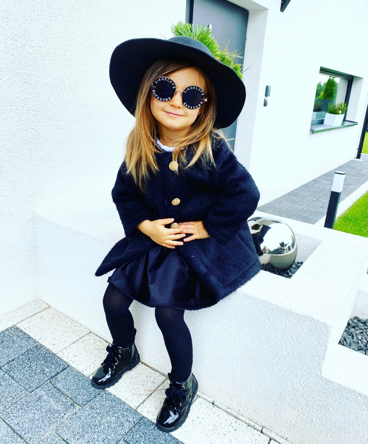 Piękny płaszczyk z alpaki Marka Inna marka