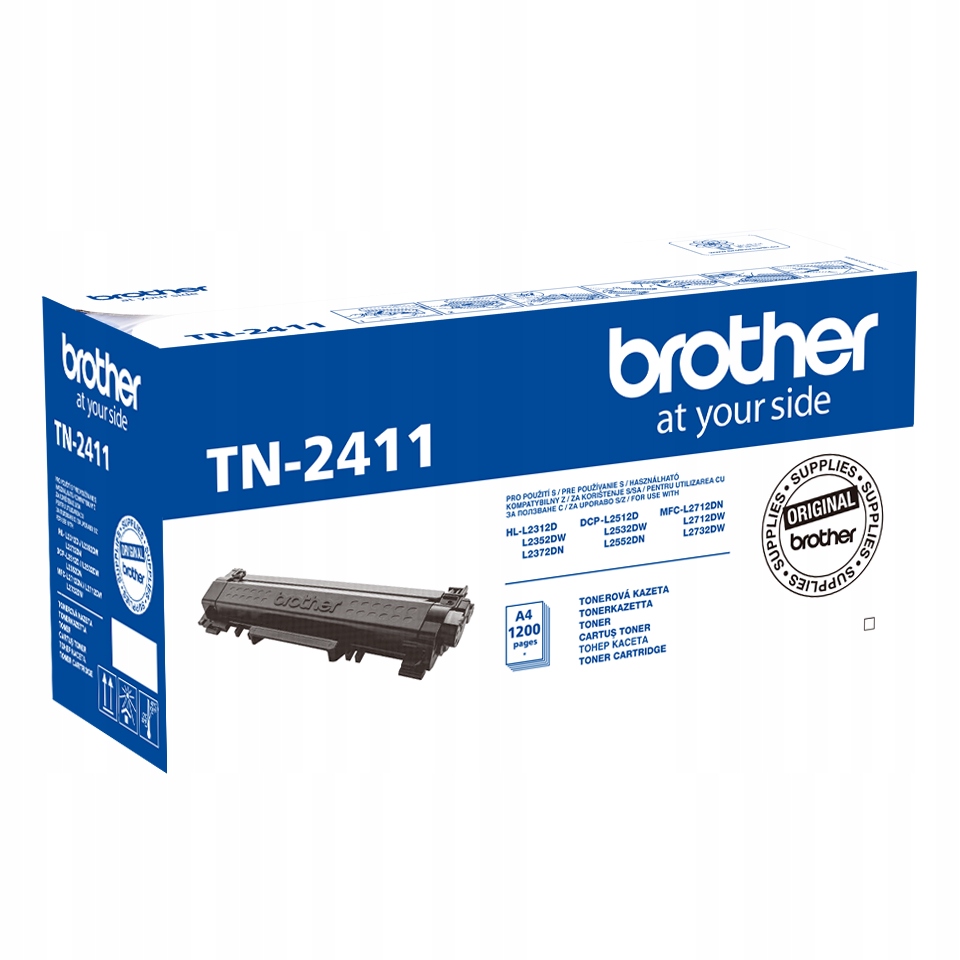 Toner org. Brother TN-2411 L2552dn L2712dn L2712dw