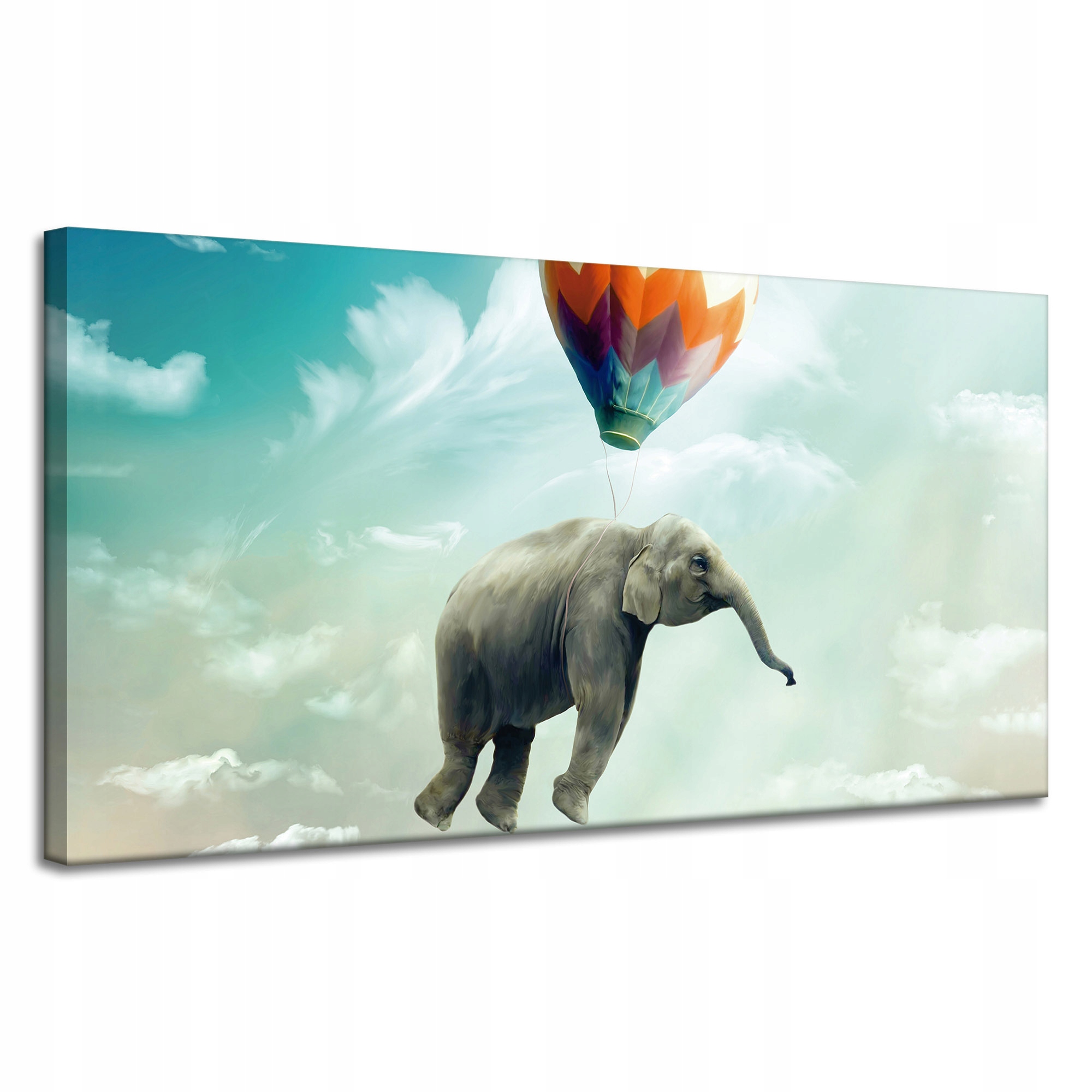 Obraz na plátně Abstrakce Létající slon Umění 120x60 cm