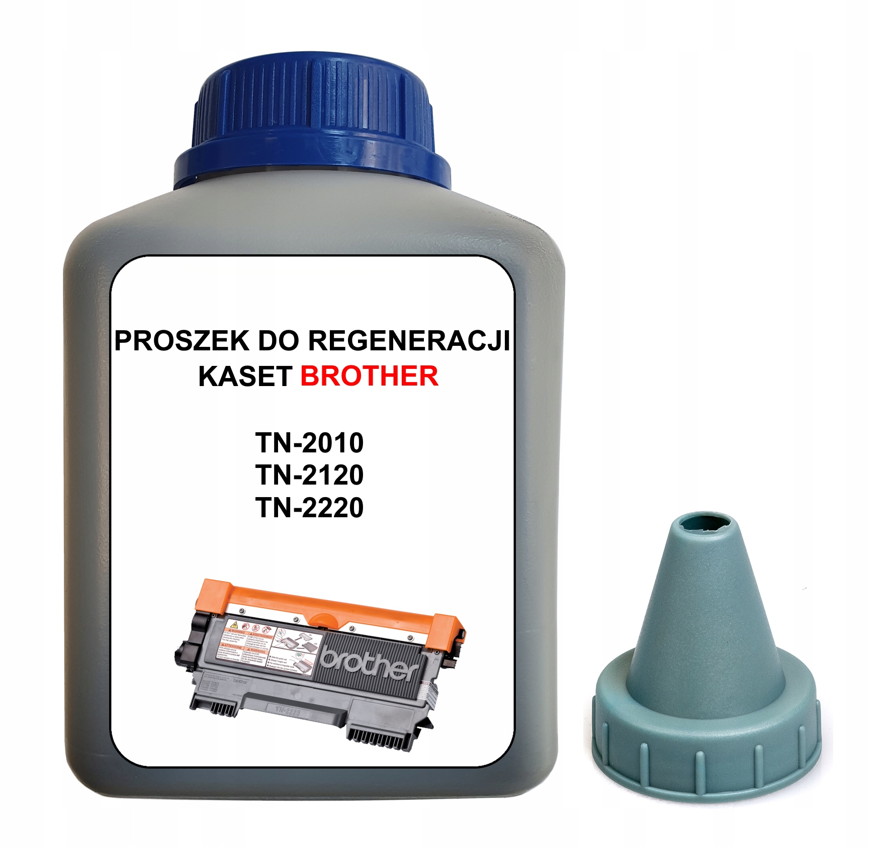 Zasypka Brother TN2220 Dcp 7060 7065DN 7070 1 kg