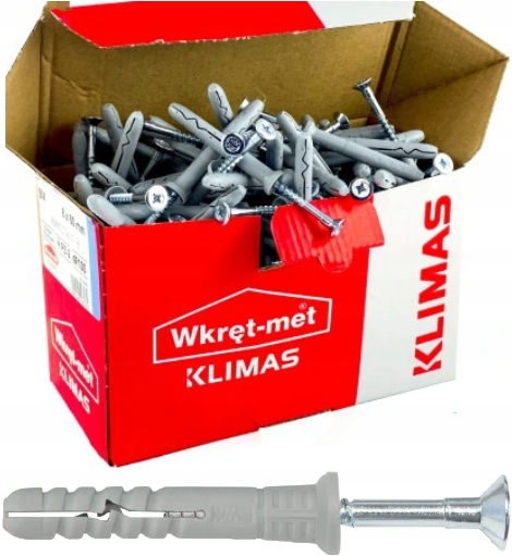 

Kołki szybkiego montażu Wkręt-met Sm 6x60 200szt