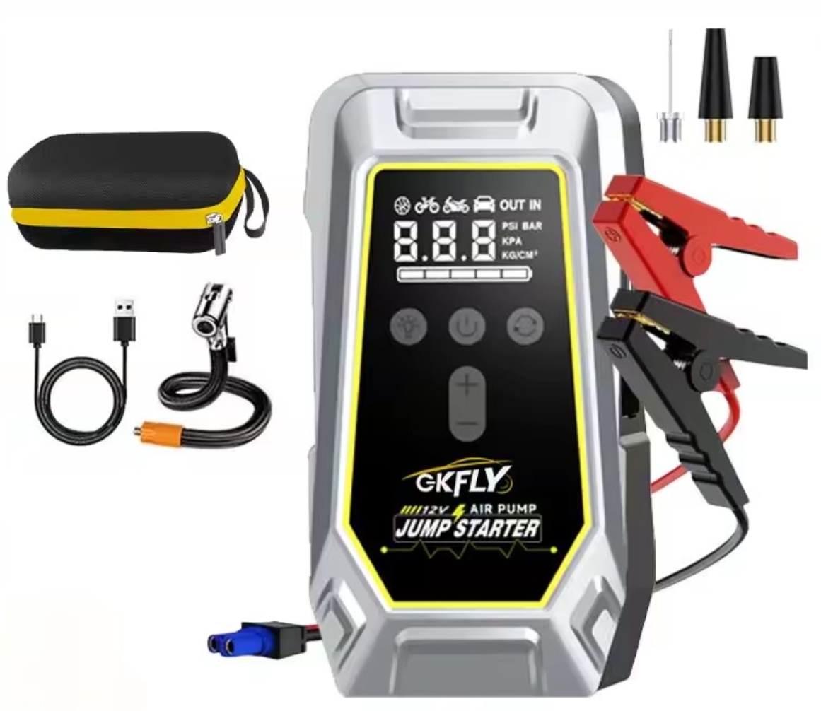 Jump Starter Booster Urządzenie Rozruchowe Awaryjne Do Auta 4000A 16000mAH