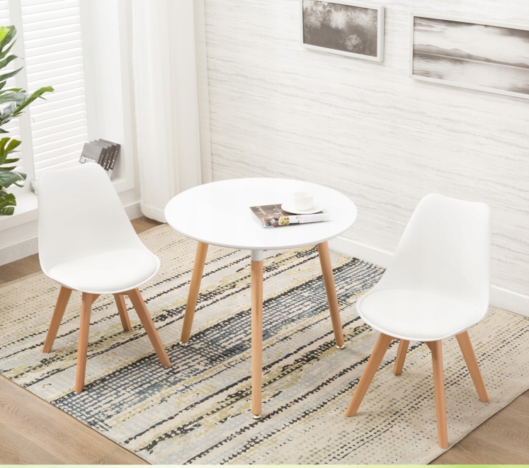 STÓŁ NOWOCZESNY BIAŁY DO JADALNI KUCHNI - 80cm Szerokość mebla 80 cm