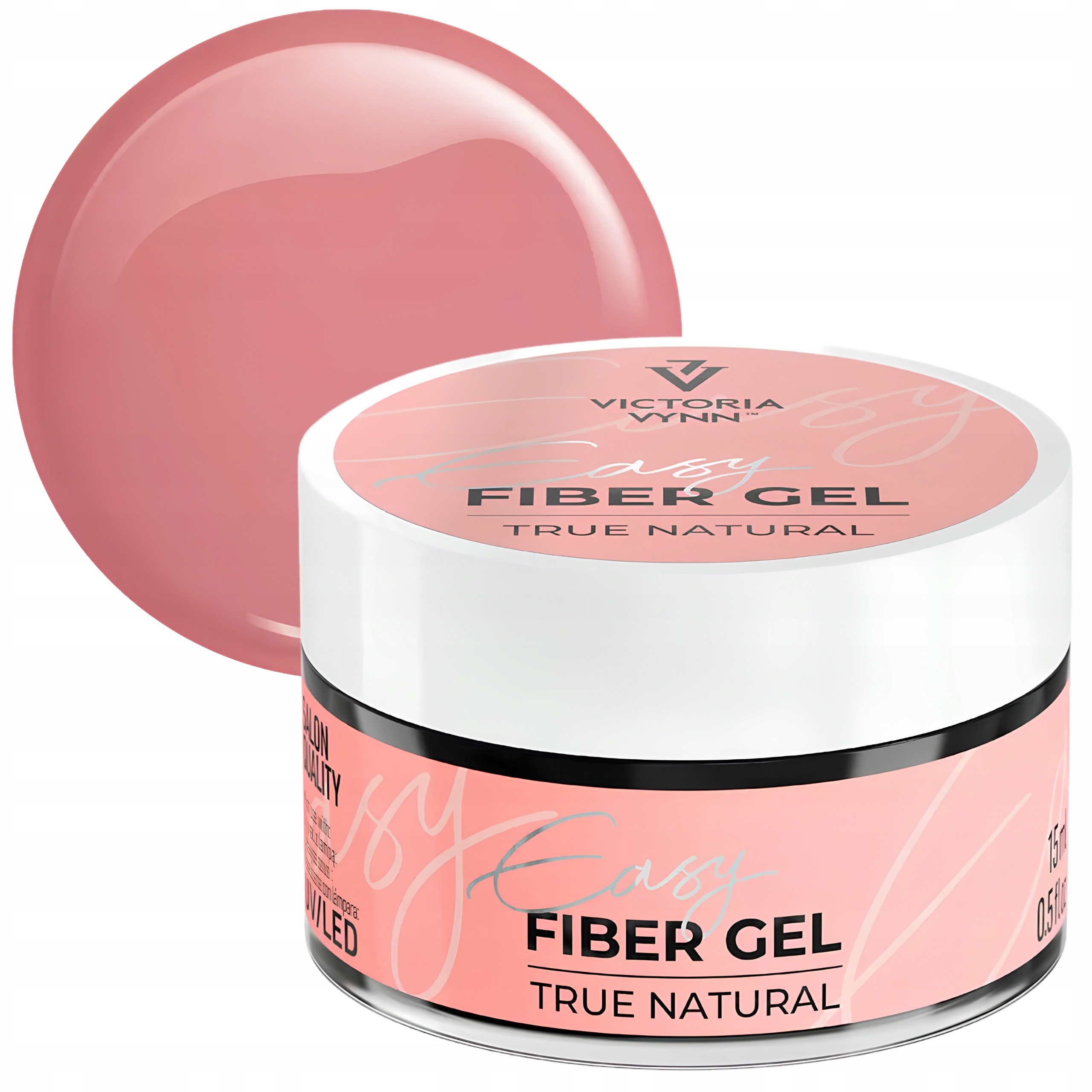 Stavební Gel se skleněnými vlákny Victoria Vynn 50 ml Fiber Gel True Natural