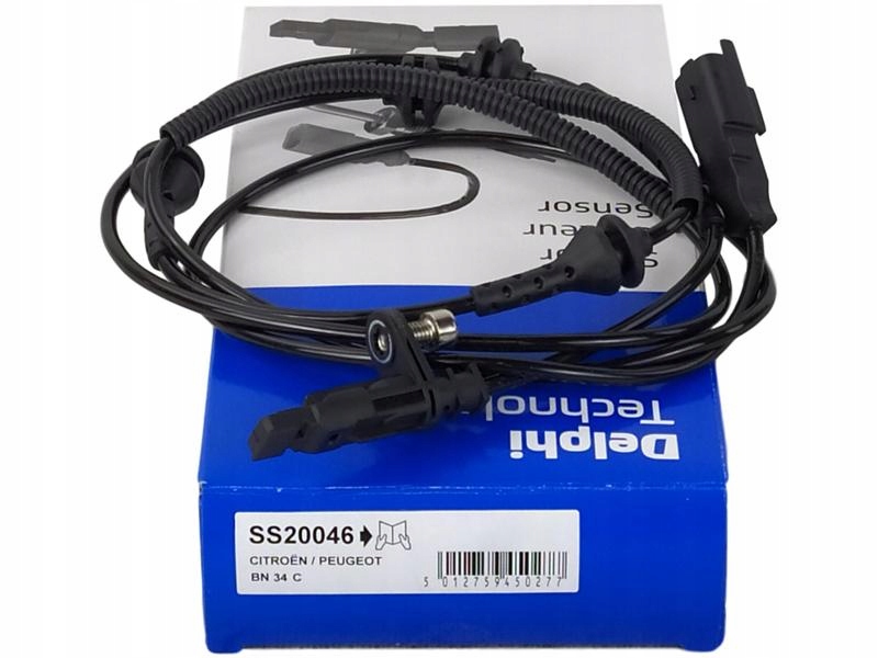 DELPHI CZUJNIK ABS TYŁ CITROEN C6 PEUGEOT 407 Producent części Delphi