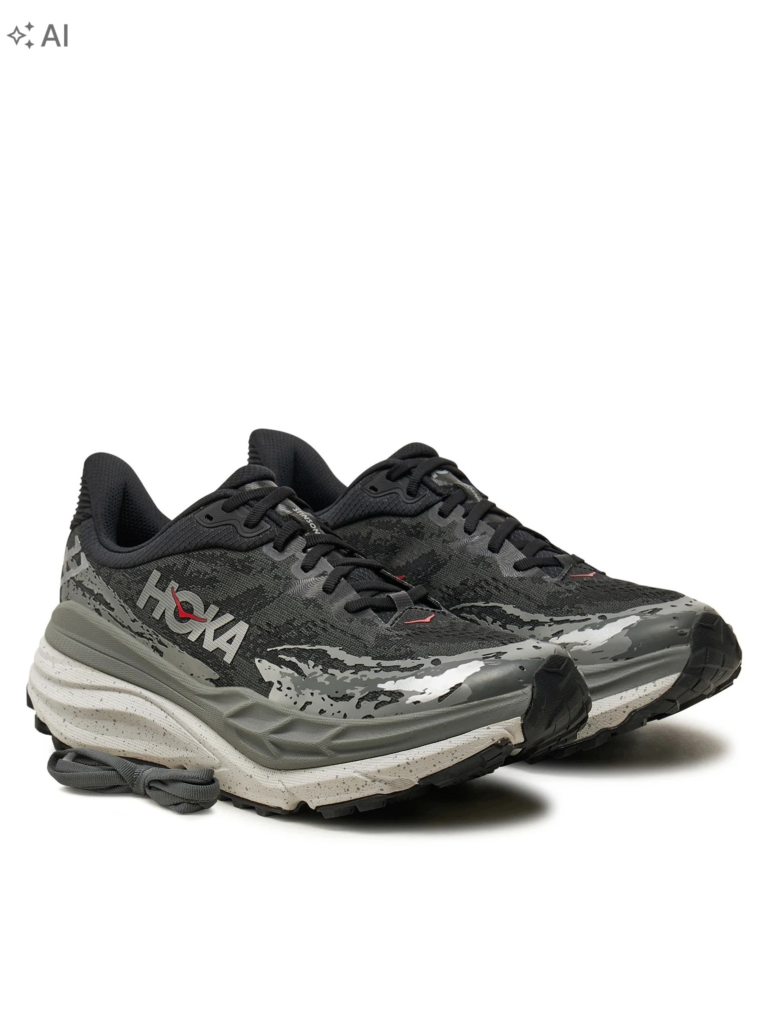 Hoka Stinson 7 Pánské Sportovní Tenisky Černé S Tlustou Podrážkou 45 1/3 U3A