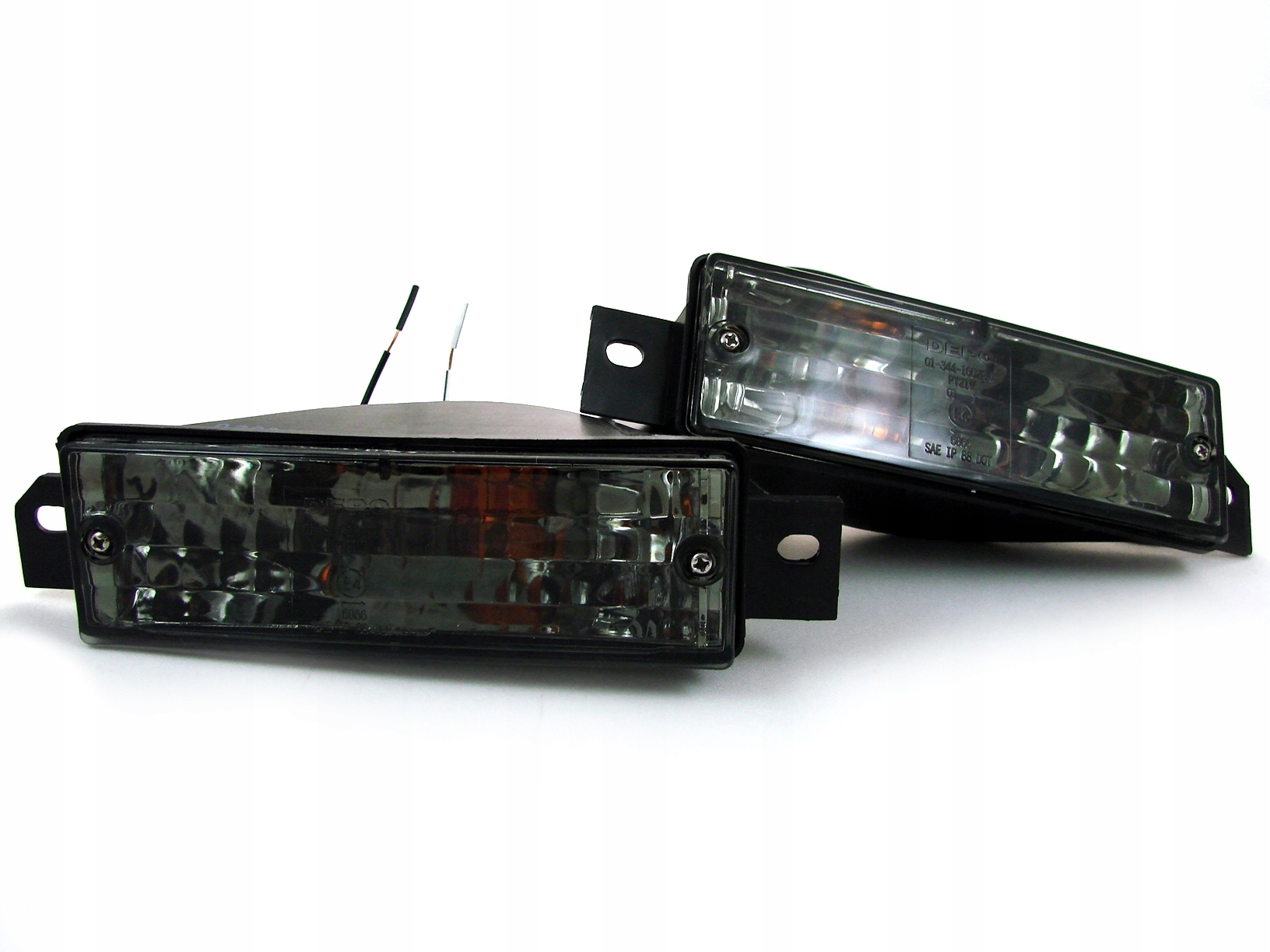 Směrovky Bmw E30 přední, široký nárazník Smoke