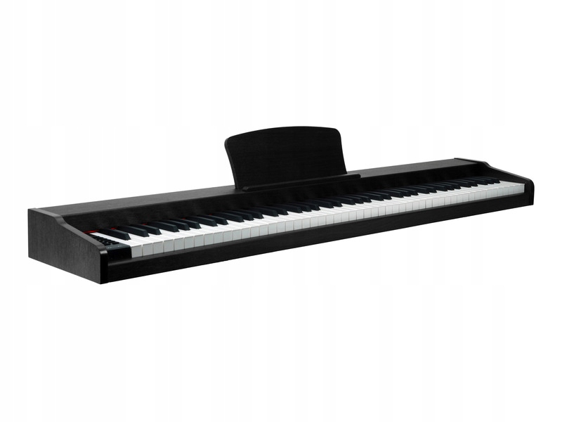 Digitální dřevěné piano MusicMate MM-P10-B VelvetNote černé