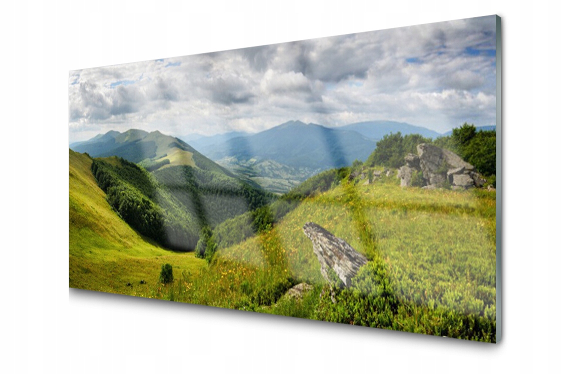 

Panel szklany dekoracyjny Góra Łąka 100x50