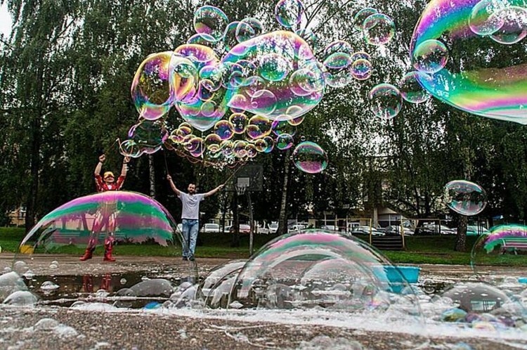 Płyn do dużych baniek mydlanych 5L Słupskie Bańki Kod producenta PDB5-BF