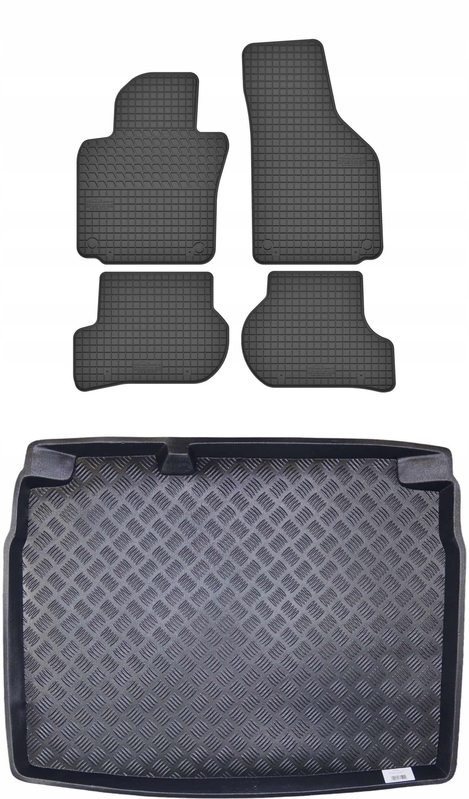 Koberce nosič pro: Volkswagen Golf V 2003-2009 hatchback