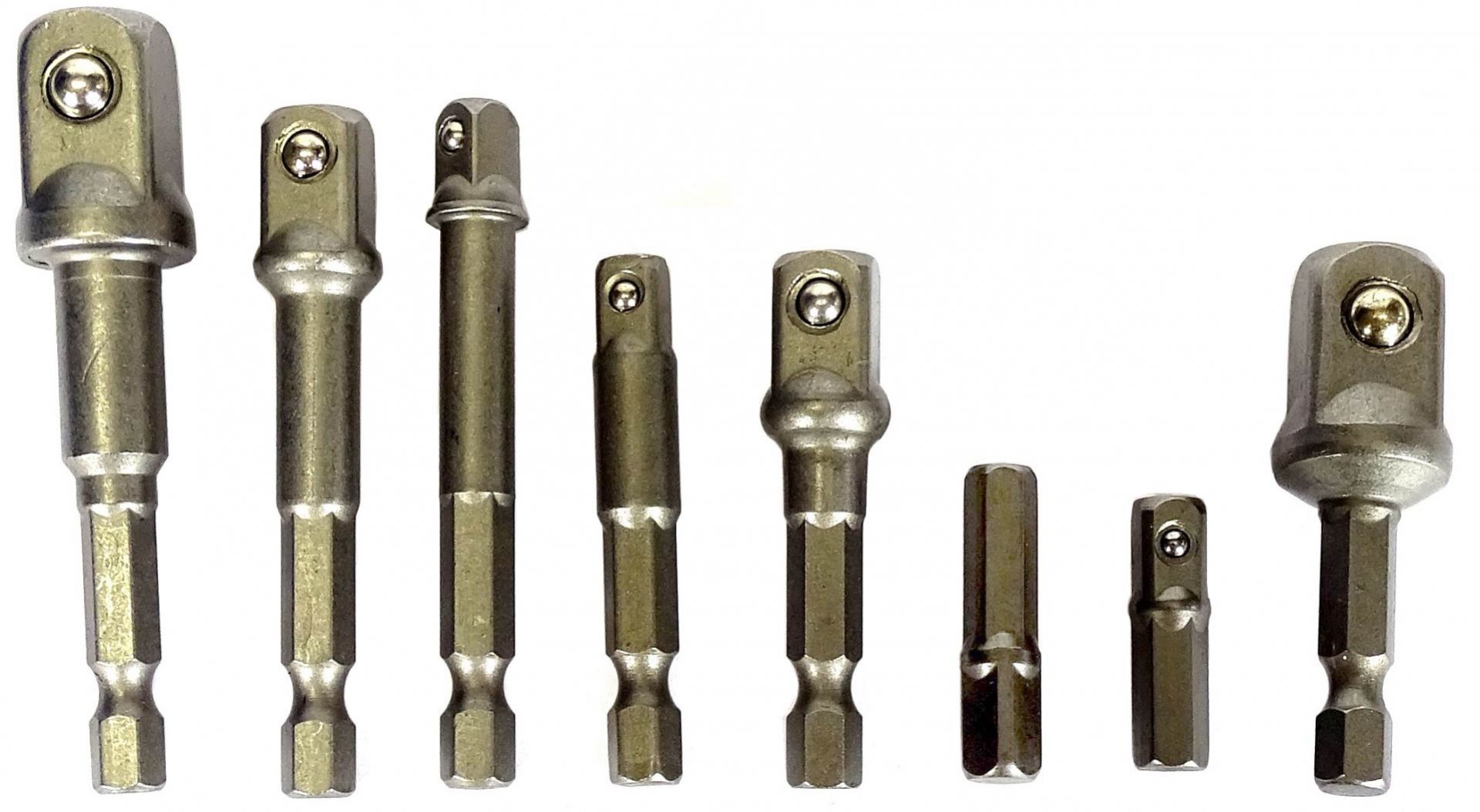 

Zestaw Adapterów Nasadek 1/4 3/8 1/2 Do Wkrętarki
