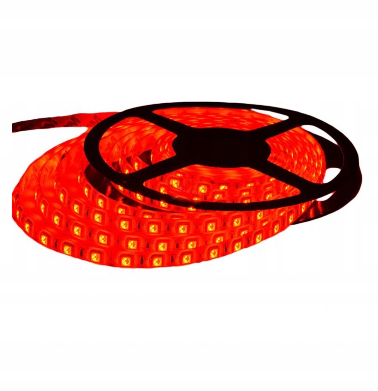 

Taśma 300 Led SMD5050 IP65 Wodoodporna 1m Czerwona