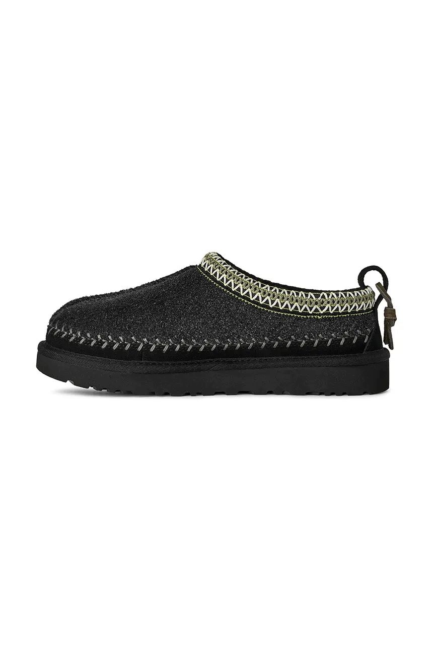 Pantofle Ugg Tasman Biarritz 1171444-BLK Černé Semišové 36